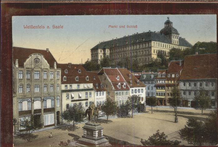 Weissenfels Saale Markt Schloss
