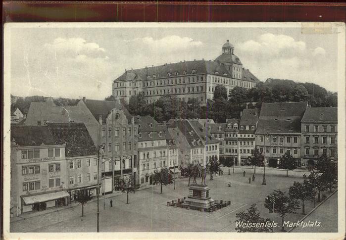 Weissenfels Saale Marktplatz