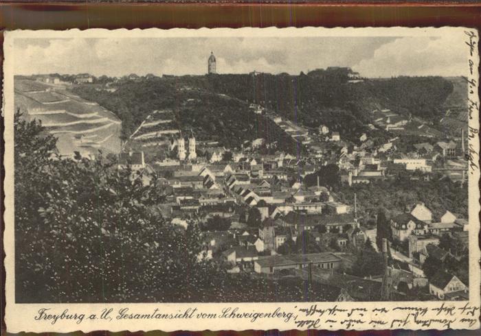 Freyburg Unstrut Gesamtansicht Schweigenberg
