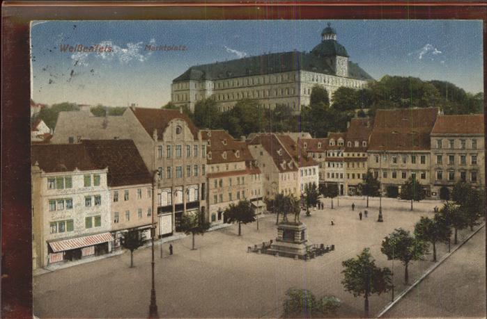 Weissenfels Saale Marktplatz
