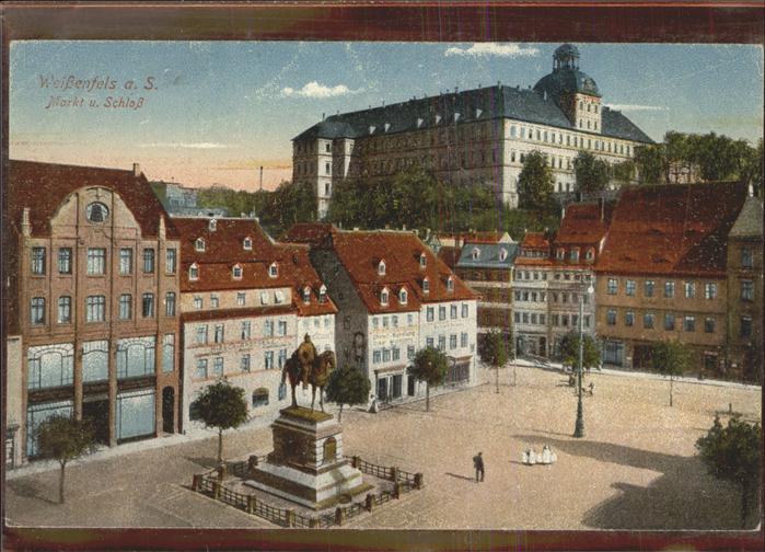 Weissenfels Saale Markt Schloss