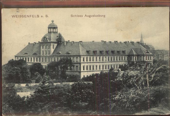 Weissenfels Saale Schloss Augustusburg