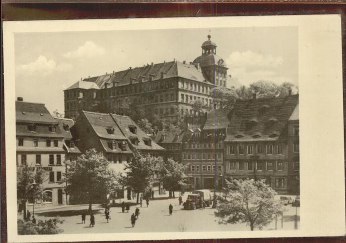 Weissenfels Saale Schloß Markt