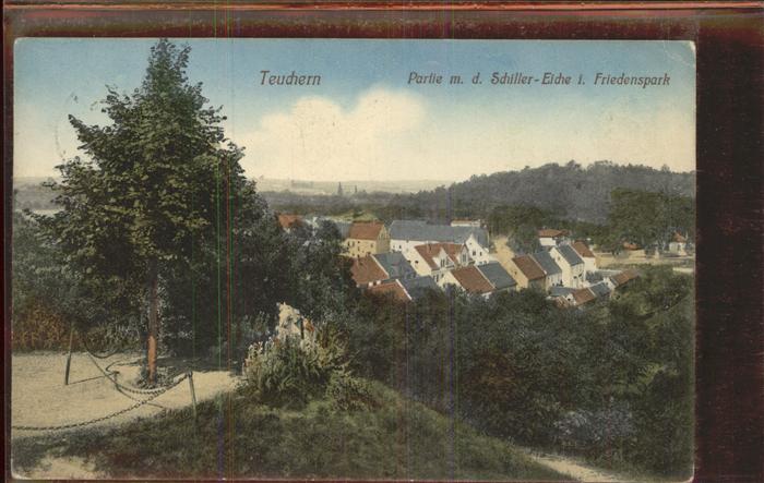 Teuchern Schiller-Eiche Friedenspark