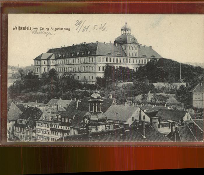 Weissenfels Saale Schloss Augustusburg