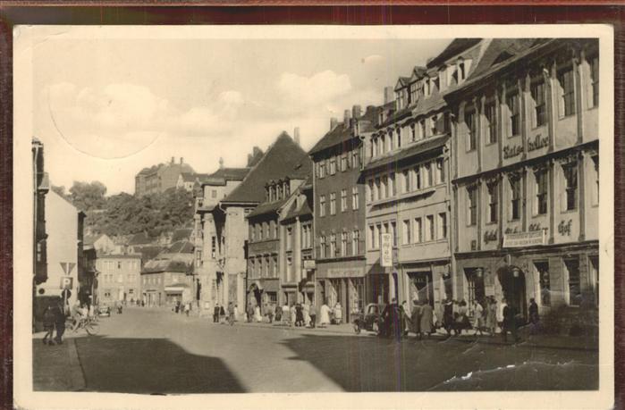 Weissenfels Saale Markt Leipziger Strasse