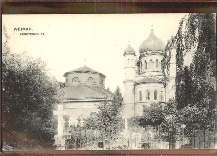 Weimar Thueringen Fürstengruft