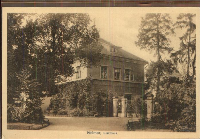 Weimar Thueringen Liszthaus