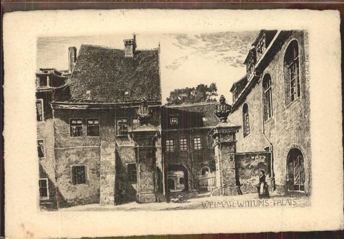 Weimar Thueringen Wittums-Palais