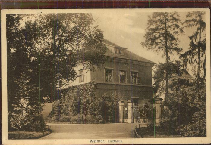 Weimar Thueringen Liszt Haus