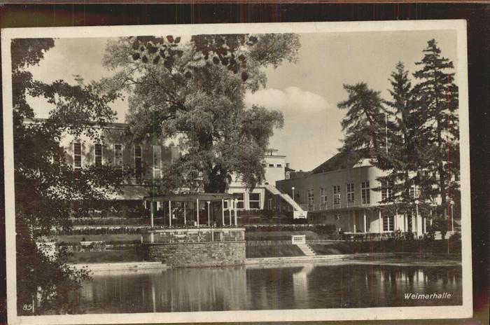 Weimar Thueringen Weimarhalle