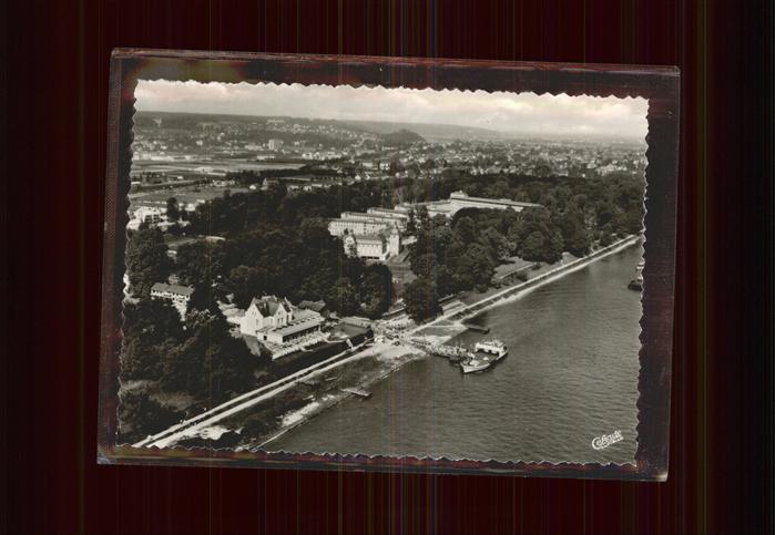 Bad Godesberg Dickmanns-Rheinterrasse Fliegeraufnahme