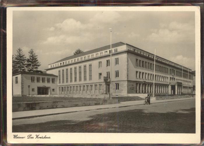 Weimar Thueringen Kreishaus