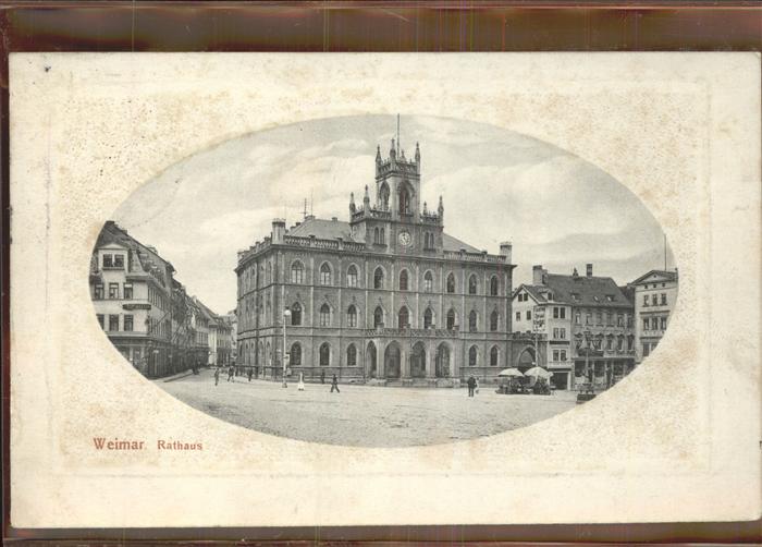 Weimar Thueringen Rathaus