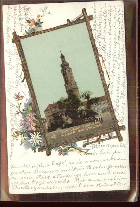 Weimar Thueringen Schloss