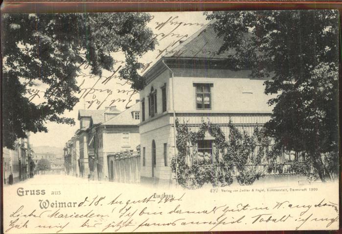 Weimar Thueringen Liszt-Haus