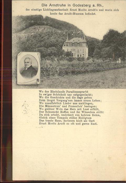 Bad Godesberg Arndtruhe Arndt-Museum Lieblingsaufenth