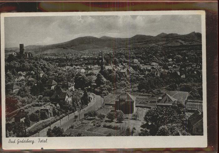 Bad Godesberg Totalansicht Fliegeraufnahme