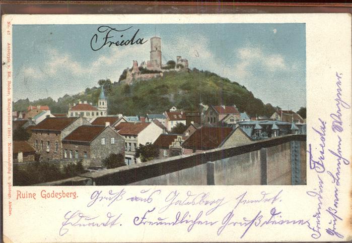 Bad Godesberg Panorama mit Burgruine