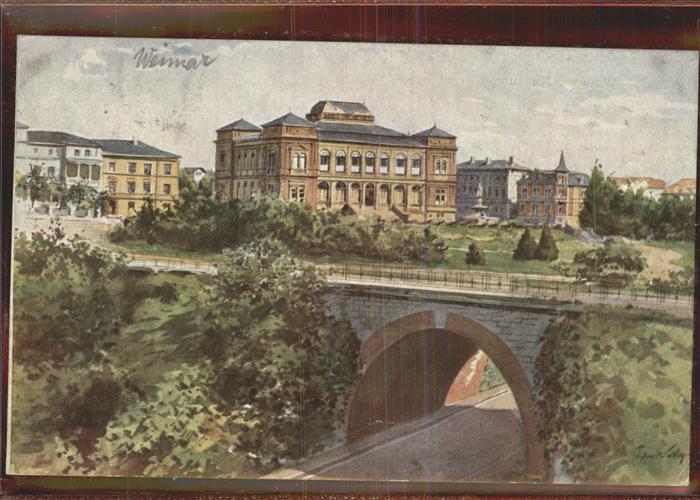 Weimar Thueringen Museum Brücke