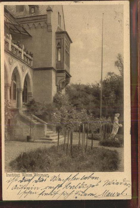 Weimar Thueringen Institut Weiss