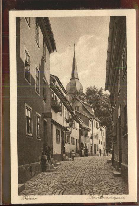Weimar Thueringen Friedensgasse