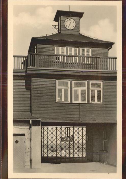 Weimar Thueringen Eingangstor KZ Buchenwald