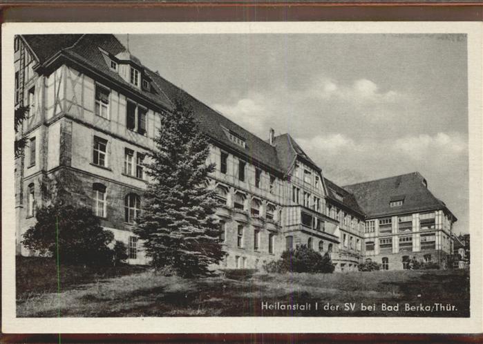 Bad Berka Heilanstalt I SV