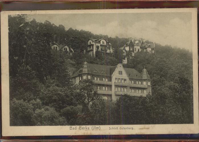 Bad Berka Schloß Gutenberg Ilm