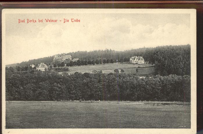 Bad Berka Weimar die Trebe