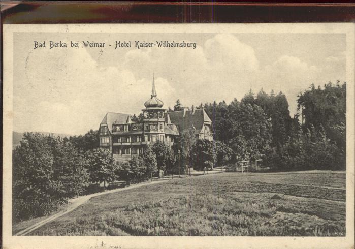 Bad Berka Hotel Kaiser Wilhelmsburg