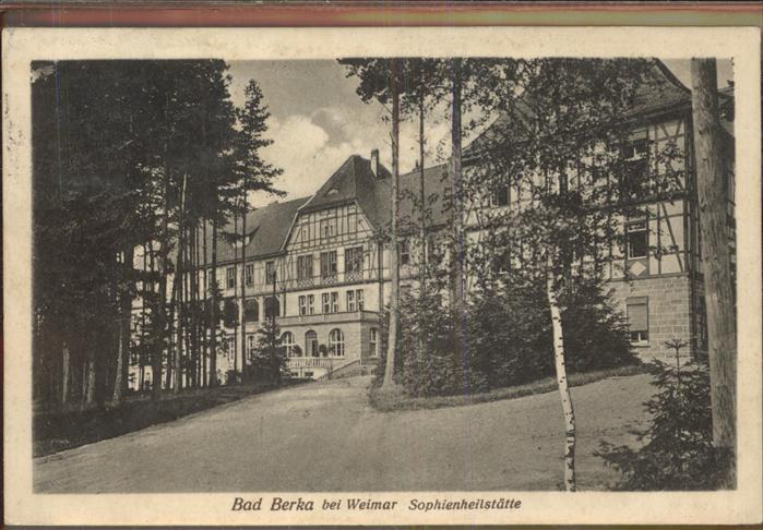 Bad Berka Sophienheilstätte