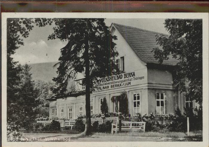 Bad Berka Volksheilbad Berka