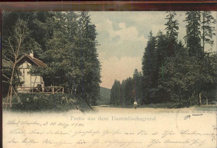 Waldenburg Sachsen Dammbachsgrund