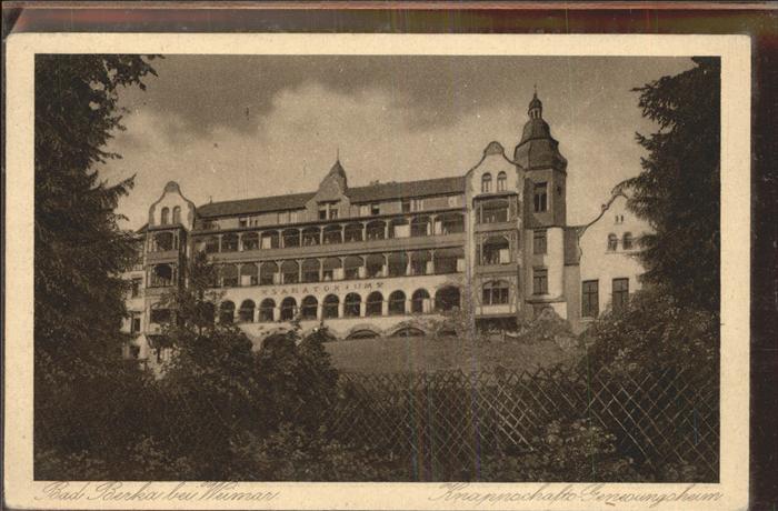 Bad Berka Knappschaft Genesungsheim