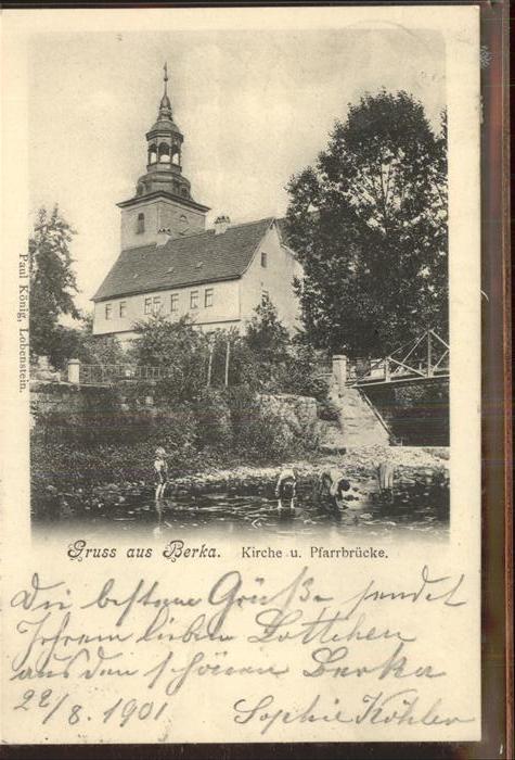 Bad Berka Kirche Pfarrbrücke