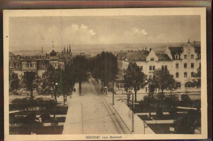 Weimar Thueringen Bahnhof