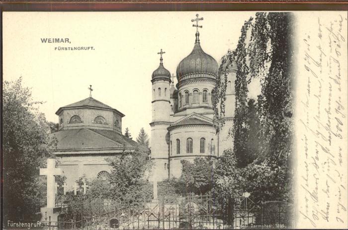 Weimar Thueringen Fürstengruft