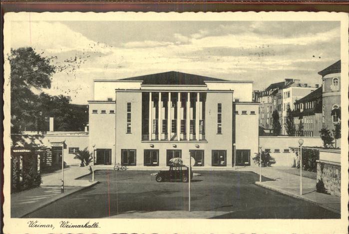 Weimar Thueringen Weimarhalle