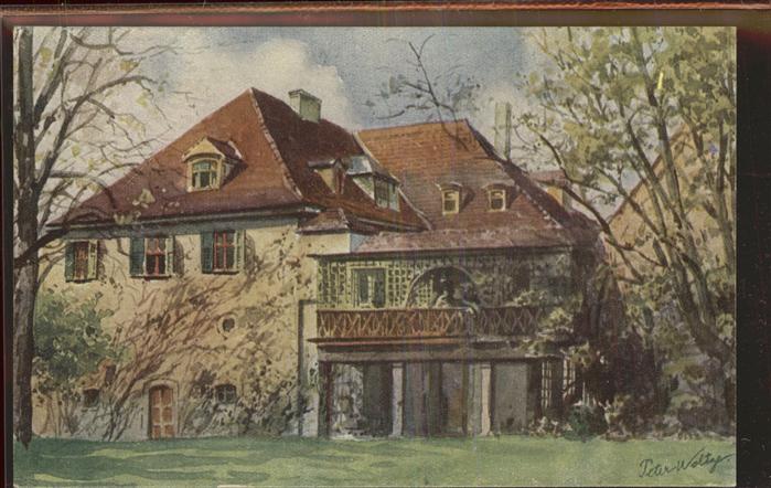 Tiefurt Künstlerkarte Schloß