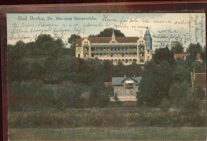 Bad Berka Dr. Starckes Sanatorium