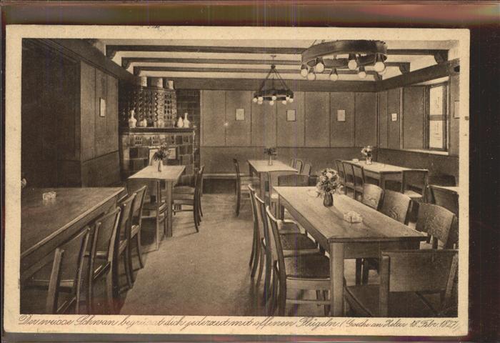 Weimar Thueringen weisse Schwan Gasthaus