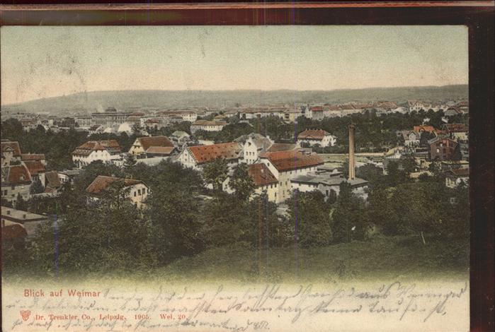 Weimar Thueringen Stadt