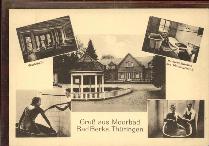 Bad Berka Moorbad Kohlensäurebad Massagebank
