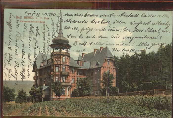 Bad Berka Kaiser-Wilhelm-Burg