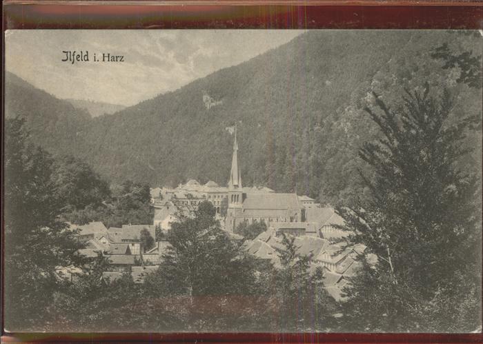 Ilfeld Ilfeld Suedharz Panorama von oben