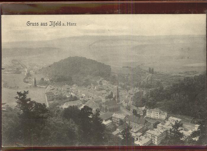 Ilfeld Ilfeld Suedharz Panorama Fliegeraufnahme