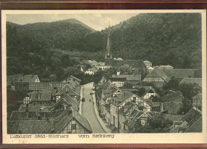 Ilfeld Ilfeld Suedharz Panorama vom Steinberg Paul Grüning Fri