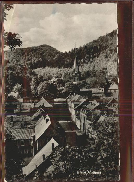 Ilfeld Ilfeld Suedharz Panorama Vogelperspektive