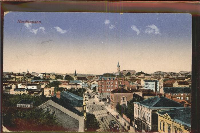 Nordhausen Thueringen Paorama Vogelperspektive